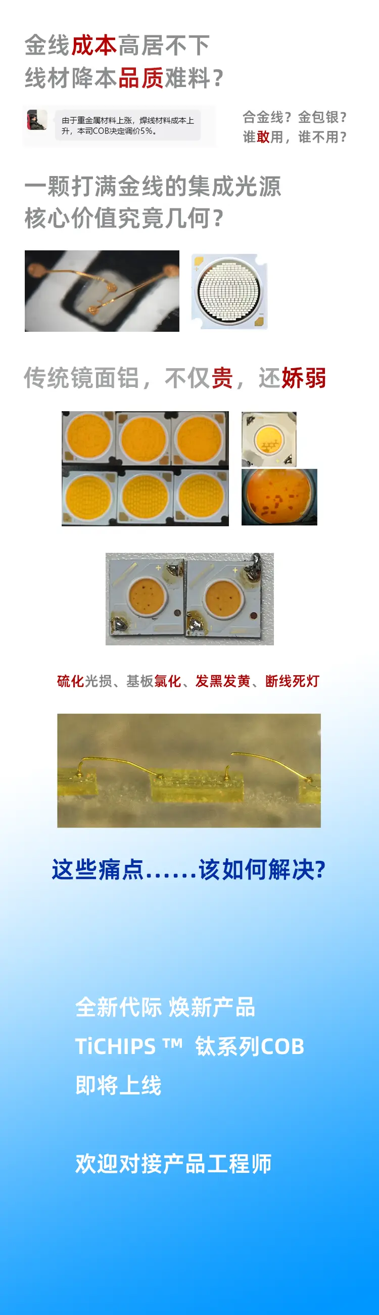 传统COB痛点，如何解决？